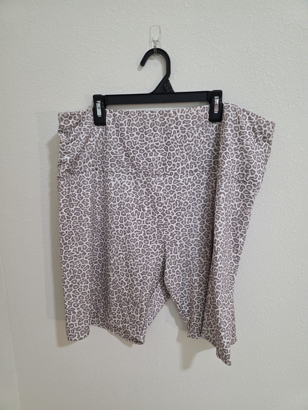 AFRM Animal Print Midi Skirt in Taupe and Ivory